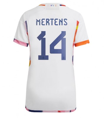 Belgien Dries Mertens #14 Replika Udebanetrøje Dame VM 2022 Kortærmet